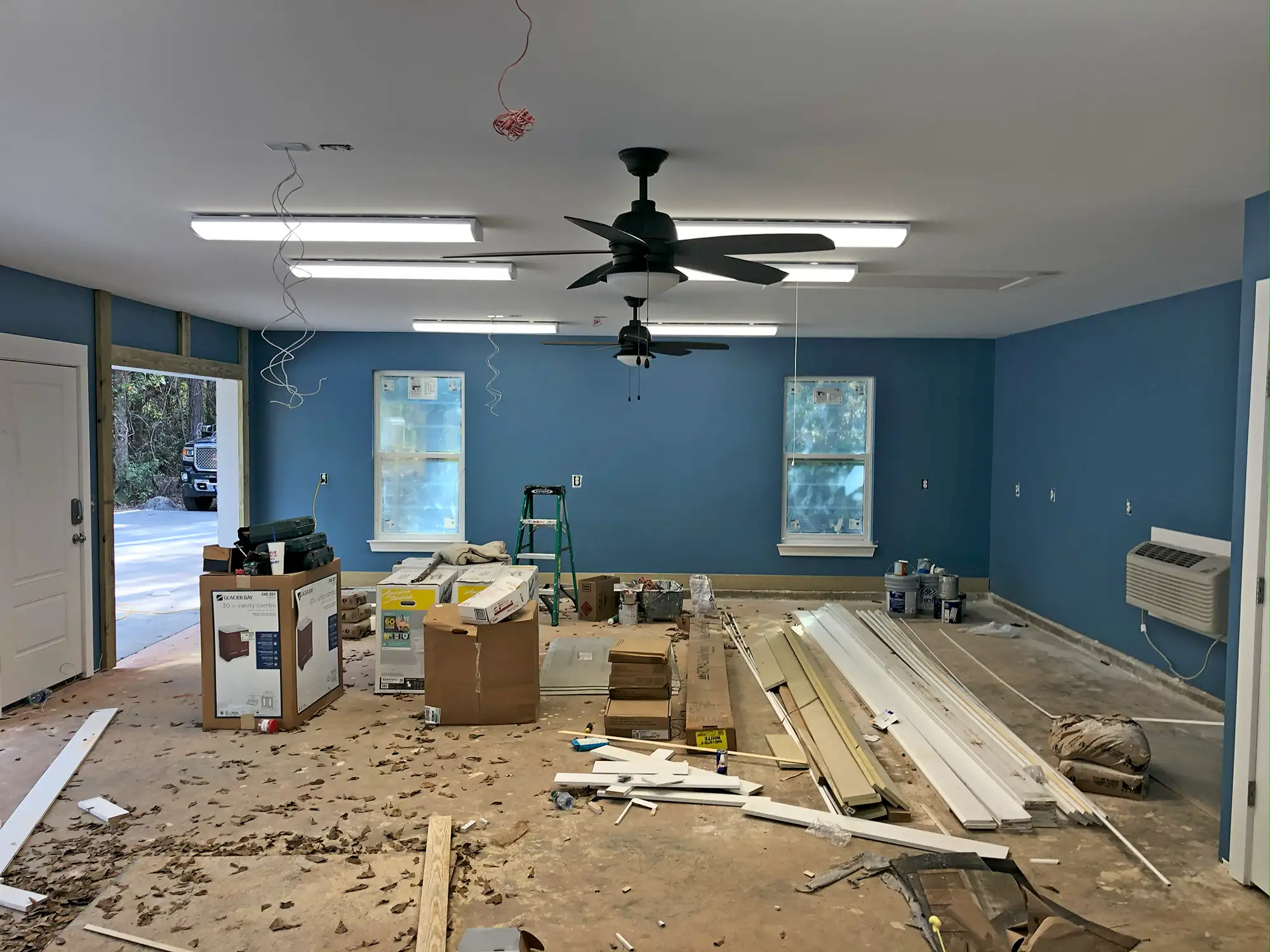 Luxury new home construction - Van Tassell project progress photo 14 by McQuillen Custom Homes in Orange Beach, AL